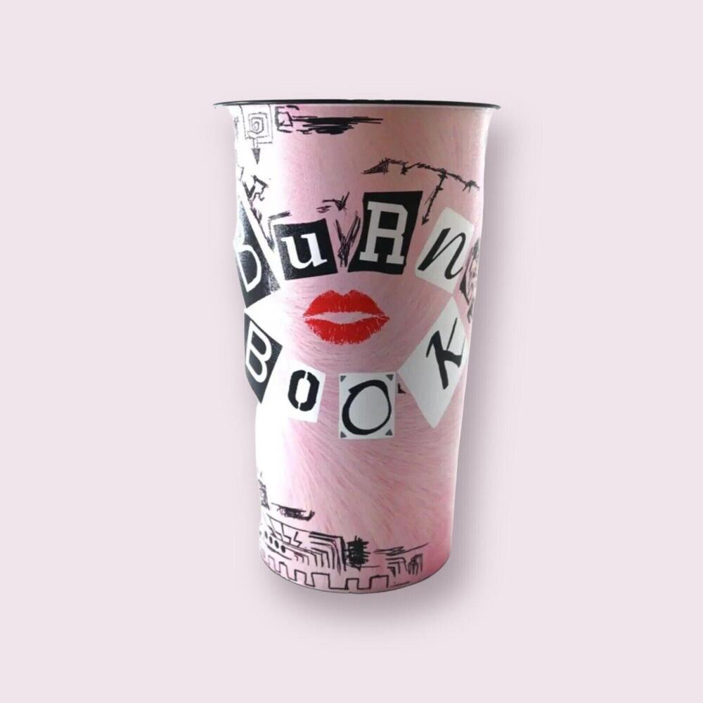 Lot of 10 Mean Girls AMC Theaters Pink Burn Book Collectible Movie Cup 44OZ